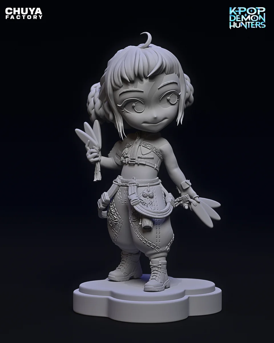 Chibi Zoey | Fan Art | 3D Printed Resin Model Garage Kit | *Un-Painted* | Chuya Factory 12