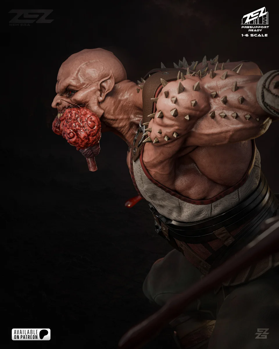 Baraka | Fan Art | 3D Printed Resin Model Garage Kit | *Un-Painted* | ZEZ Studio 4