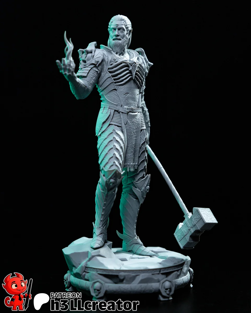 Ketheric Thorm | Fan Art | 3D Printed Resin Model Garage Kit | *Un-Painted* | H3LL Creator 4