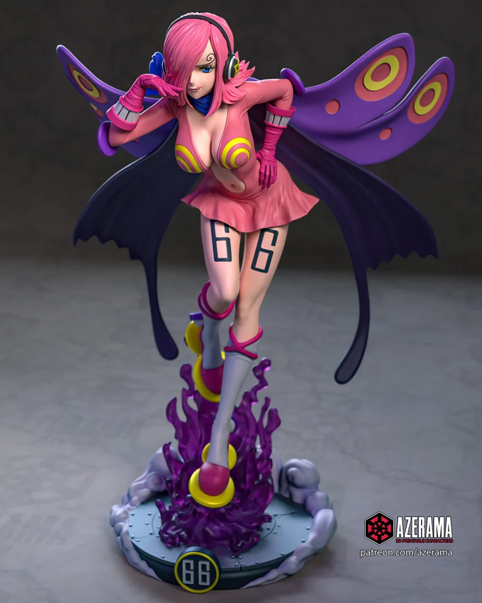 Vinsmoke Reiju | Fan Art | 3D Printed Resin Model Garage Kit | *Un-Painted* | Azerama 2