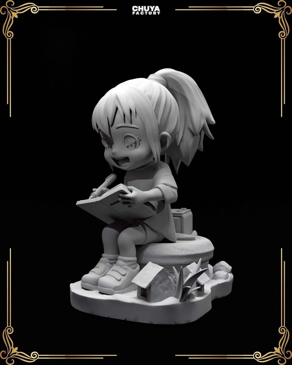 Chibi Chihiro | Fan Art | 3D Printed Resin Model Garage Kit | *Un-Painted* | Chuya Factory 6
