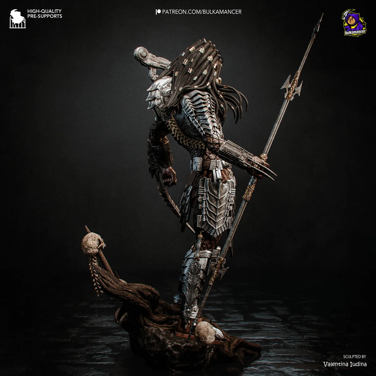 Predator | Fan Art | 3D Printed Resin Model Garage Kit | *Un-Painted* | Bulkamancer 6