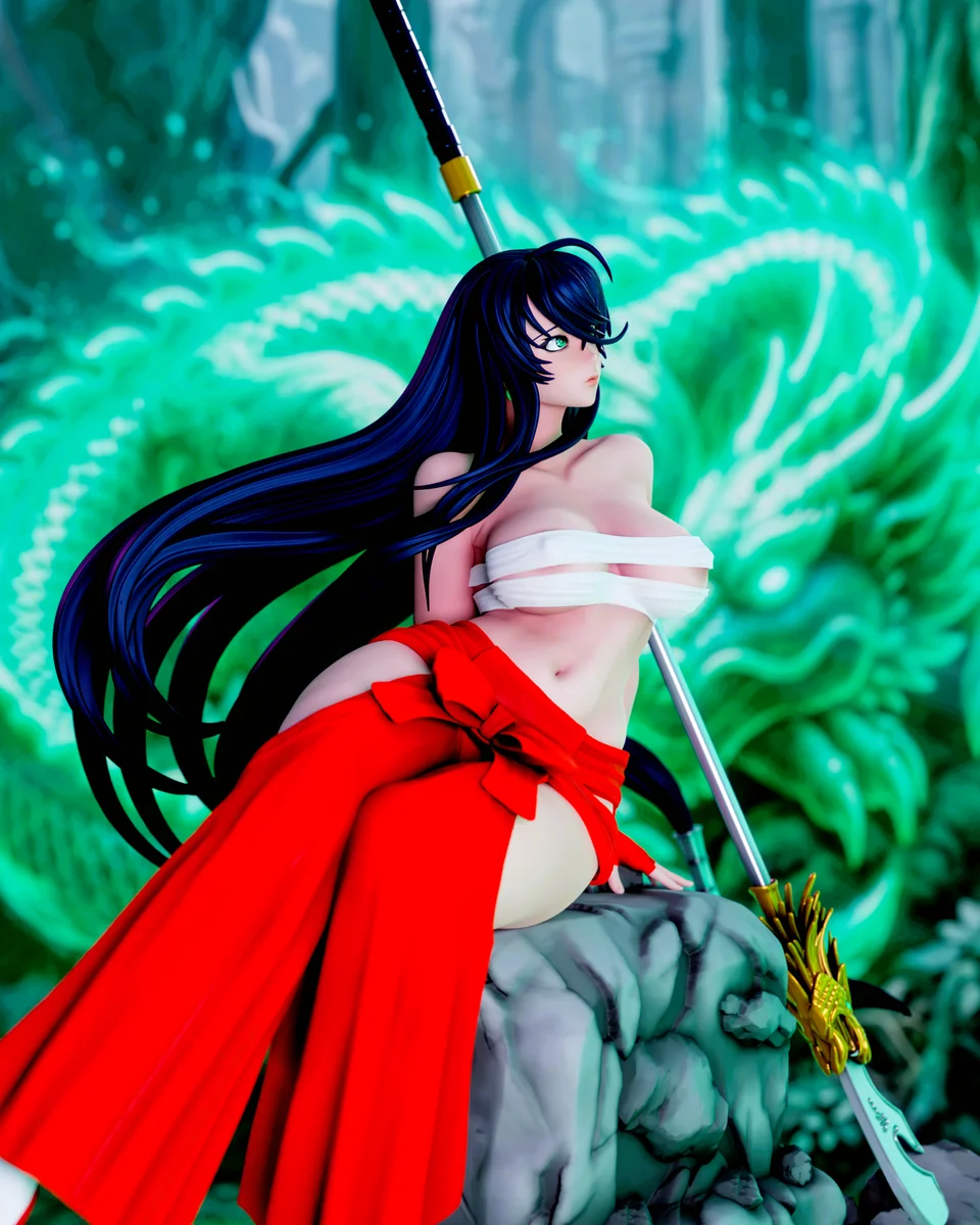 Kanu Unchou | Fan Art | 3D Printed Resin Model Garage Kit | *Un-Painted* | Momoji 6