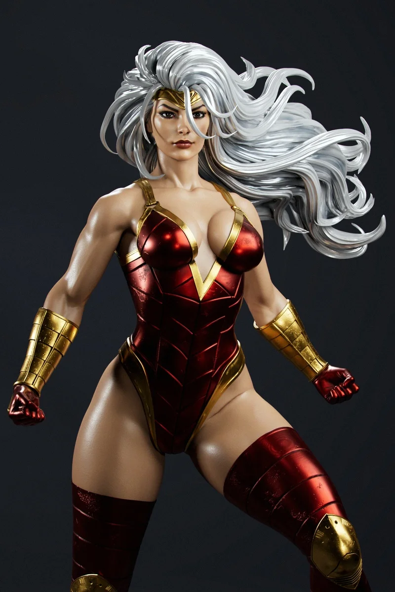 Glory | Fan Art | 3D Printed Resin Model Garage Kit | *Un-Painted* | Abe3D 6
