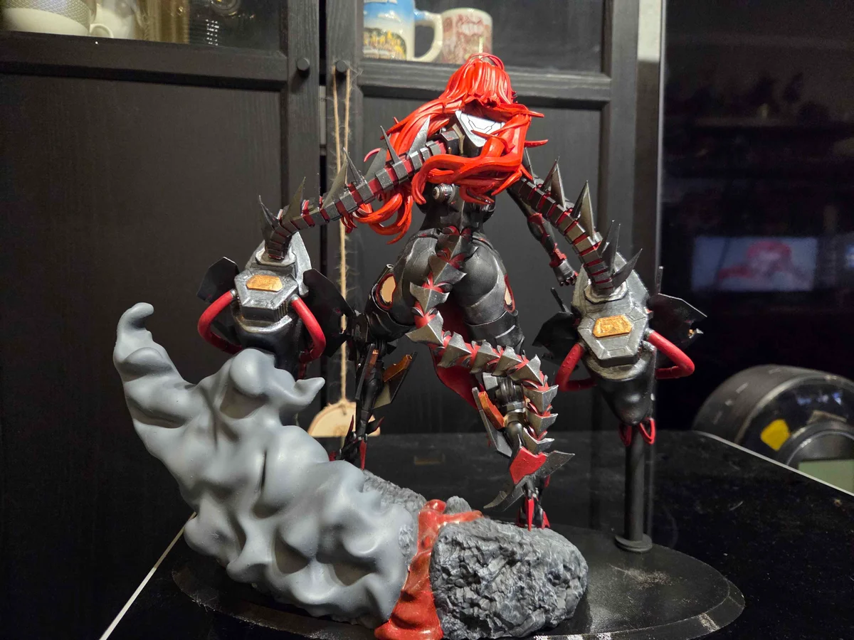 Nihilister | Fan Art | 3D Printed Resin Model Garage Kit | *Un-Painted* | Inaki Sculpts 8