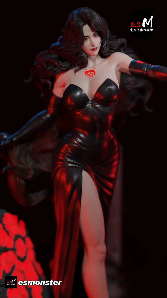Lust | Fan Art | 3D Printed Resin Model Garage Kit | *Un-Painted* | ES Monster 3