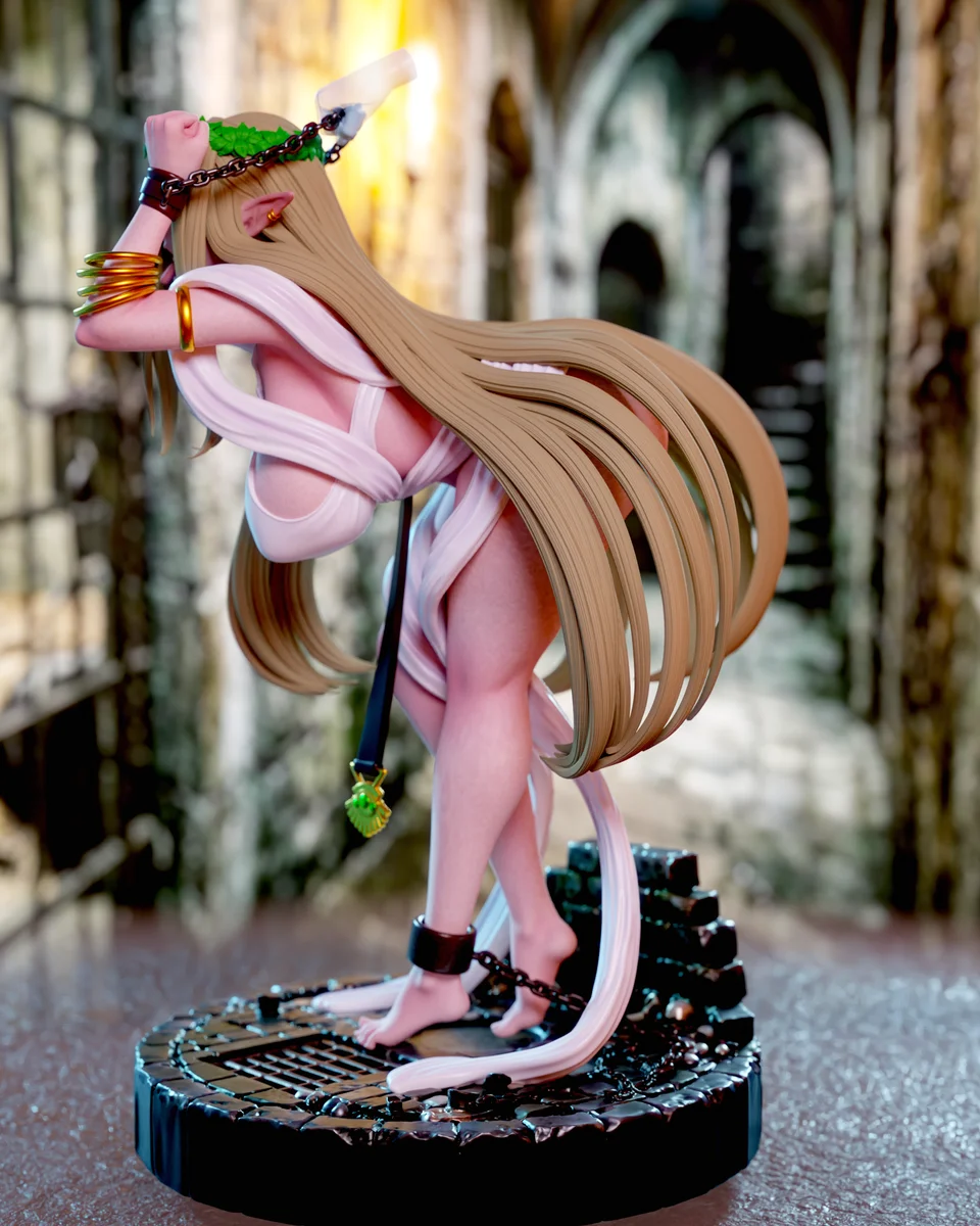 Celetine Lacrose | Fan Art | 3D Printed Resin Model Garage Kit | *Un-Painted* | Momoji 3