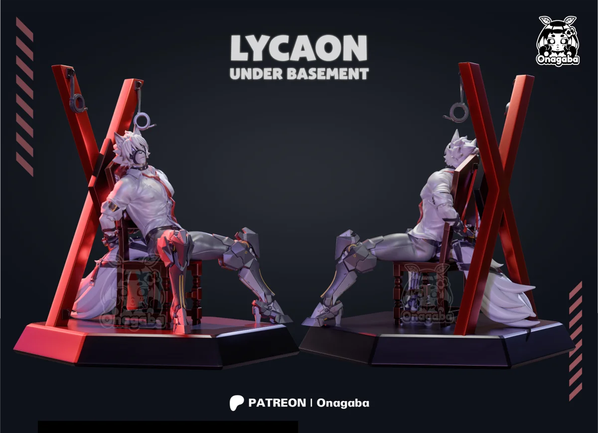 Von Lycaon | Fan Art | 3D Printed Resin Model Garage Kit | *Un-Painted* | ONAGABA 13
