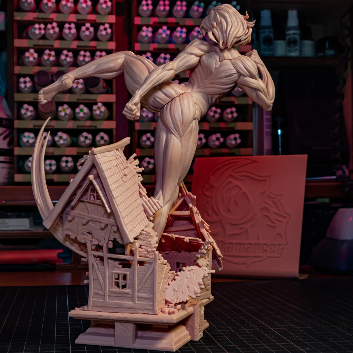 Female Titan | Fan Art | 3D Printed Resin Model Garage Kit | *Un-Painted* | Bulkamancer 26