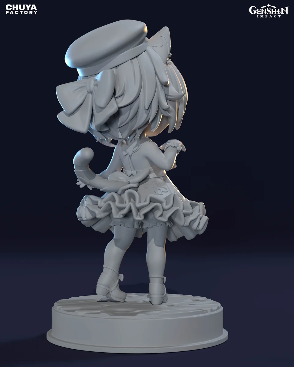 Chibi Diona | Fan Art | 3D Printed Resin Model Garage Kit | *Un-Painted* | Chuya Factory 12