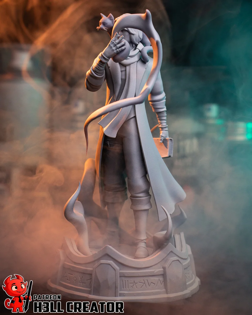 Caleb Widogast | Fan Art | 3D Printed Resin Model Garage Kit | *Un-Painted* | H3LL Creator 10