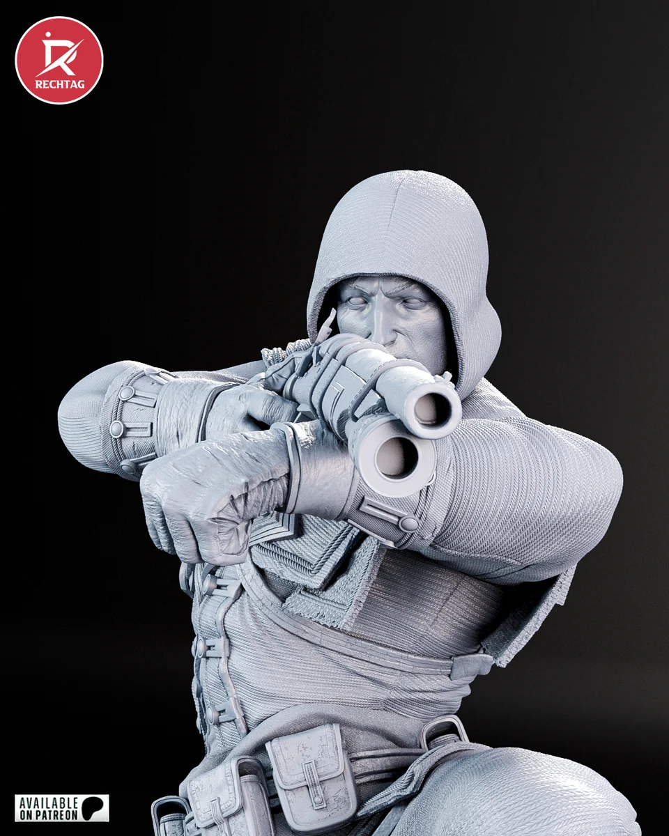 Shay Cormac | Fan Art | 3D Printed Resin Model Garage Kit | *Un-Painted* | Rechtag 12