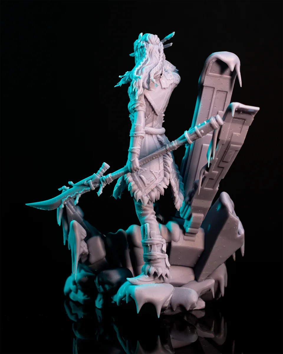 Aloy | Fan Art | 3D Printed Resin Model Garage Kit | *Un-Painted* | H3LL Creator 6