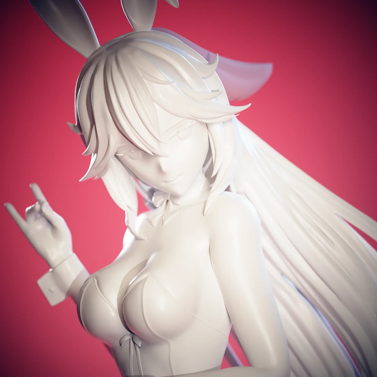 Yae Miko | Fan Art | 3D Printed Resin Model Garage Kit | *Un-Painted* | EggmaStudios 5