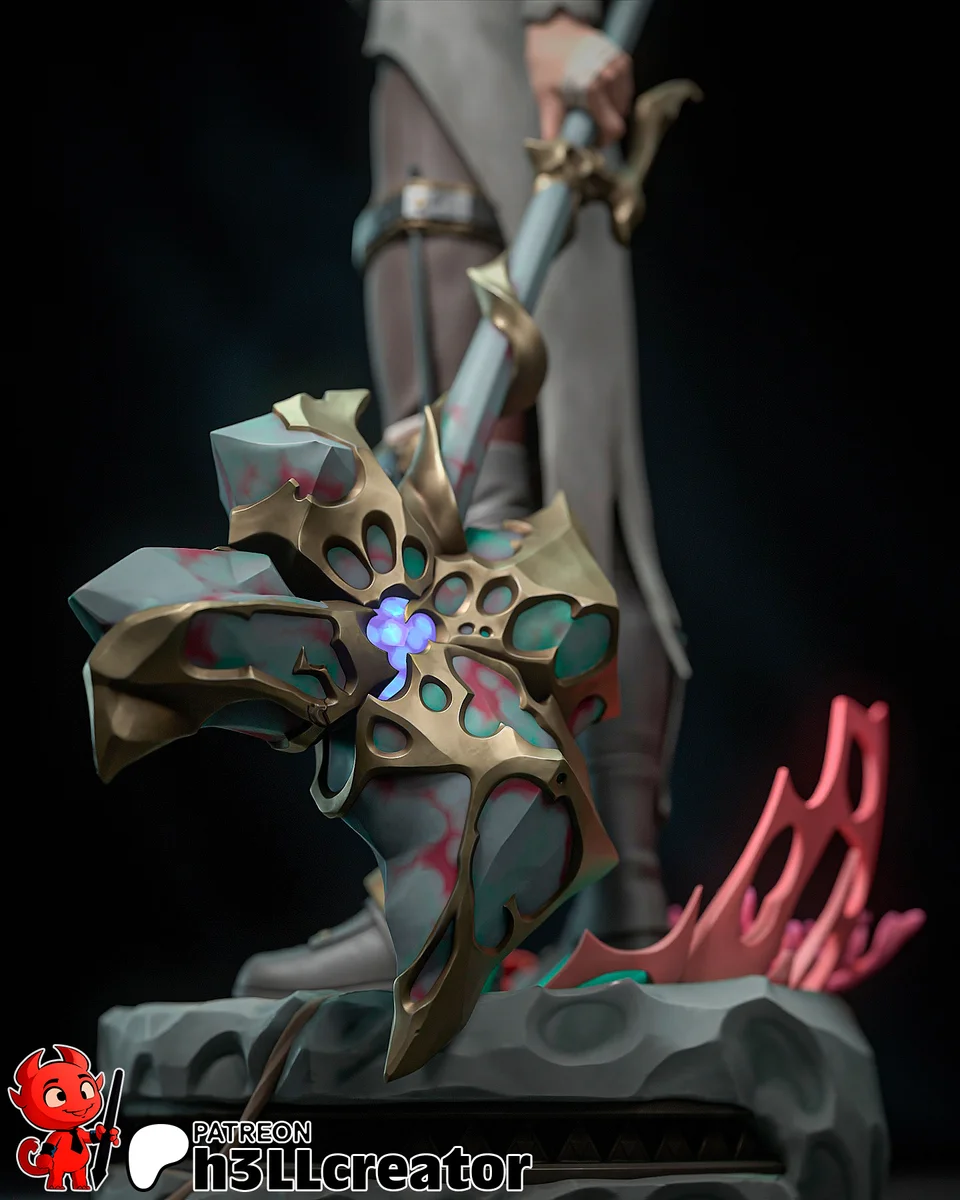 Jayce Talis | Fan Art | 3D Printed Resin Model Garage Kit | *Un-Painted* | H3LL Creator 12