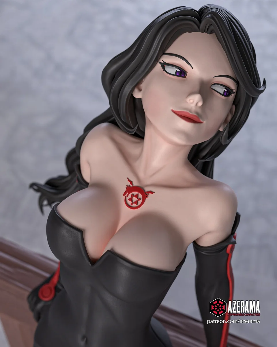 Lust | Fan Art | 3D Printed Resin Model Garage Kit | *Un-Painted* | Azerama 2