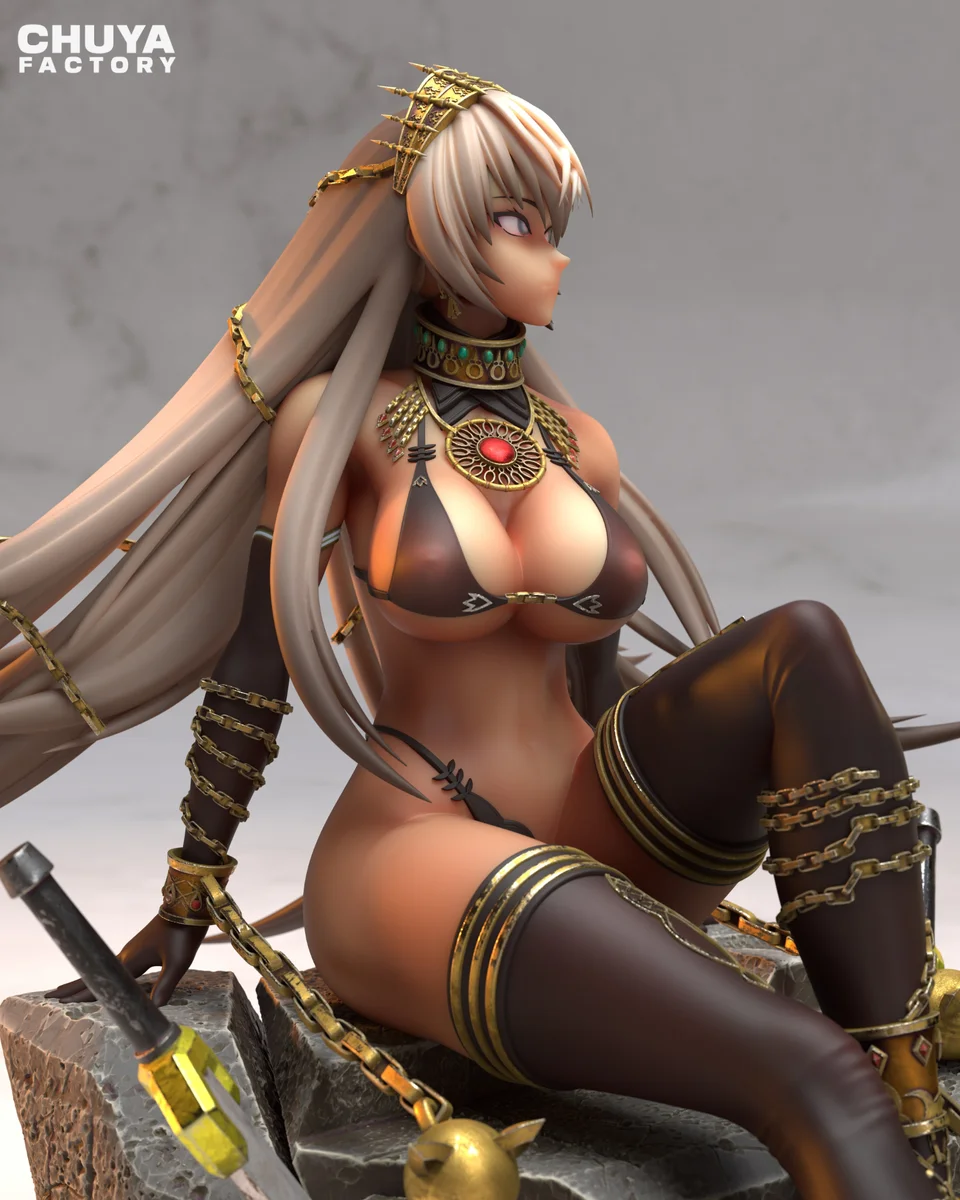 Zenobia | Fan Art | 3D Printed Resin Model Garage Kit | *Un-Painted* | Chuya Factory 5
