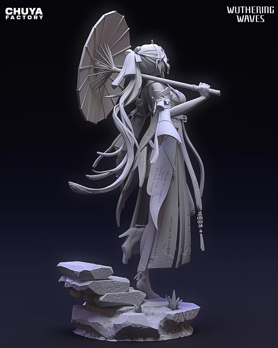 Chang Li | Fan Art | 3D Printed Resin Model Garage Kit | *Un-Painted* | Chuya Factory 17