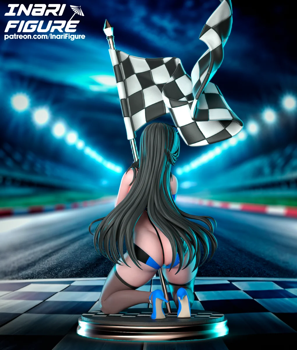 Maiden | Fan Art | 3D Printed Resin Model Garage Kit | *Un-Painted* | Inari Figure 3
