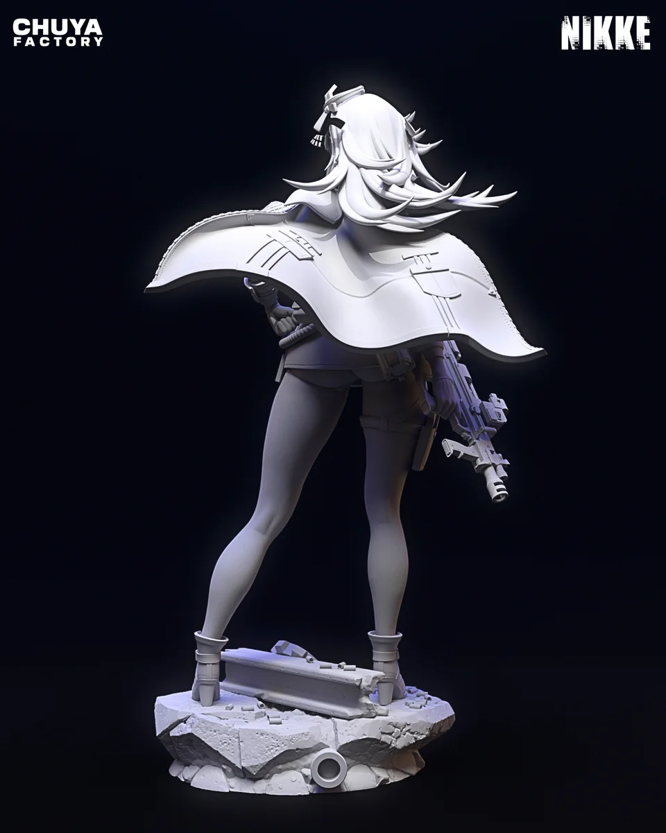 Marian | Fan Art | 3D Printed Resin Model Garage Kit | *Un-Painted* | Chuya Factory 22