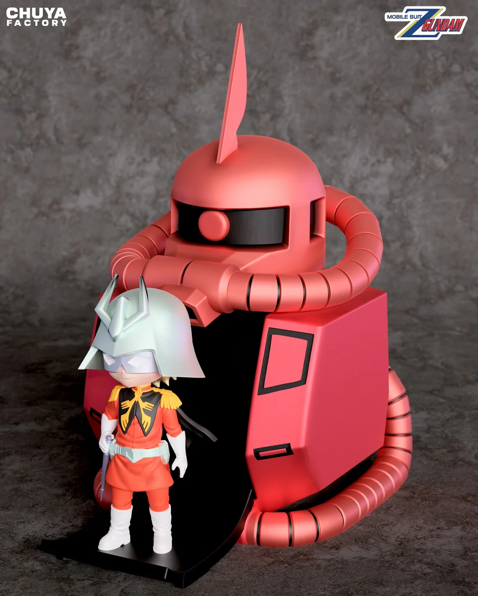 Chibi Char Aznable | Fan Art | 3D Printed Resin Model Garage Kit | *Un-Painted* | Chuya Factory 3