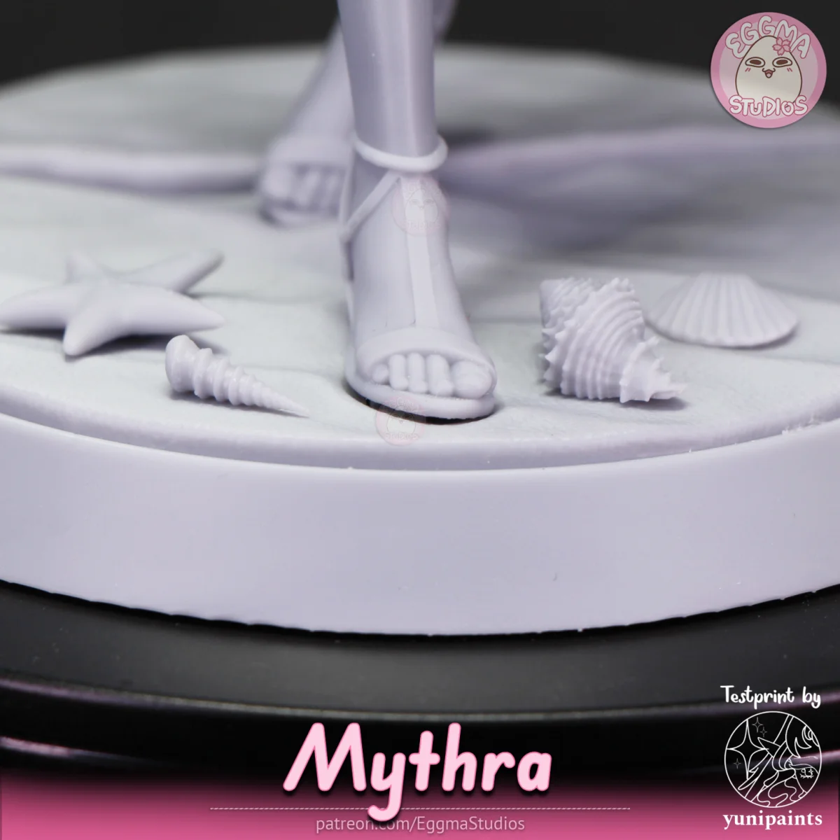 Mythra | Fan Art | 3D Printed Resin Model Garage Kit | *Un-Painted* | EggmaStudios 13