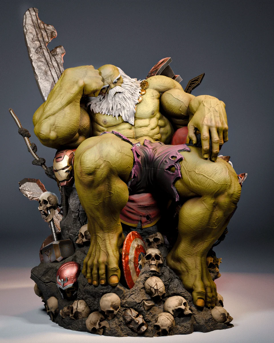 Maestro | Fan Art | 3D Printed Resin Model Garage Kit | *Un-Painted* | Rechtag