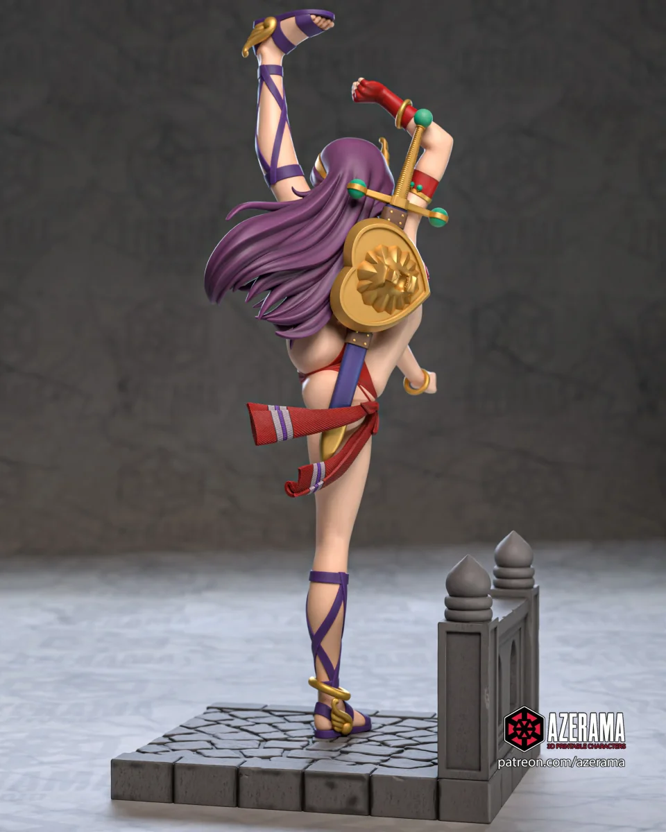 Athena | Fan Art | 3D Printed Resin Model Garage Kit | *Un-Painted* | Azerama 2