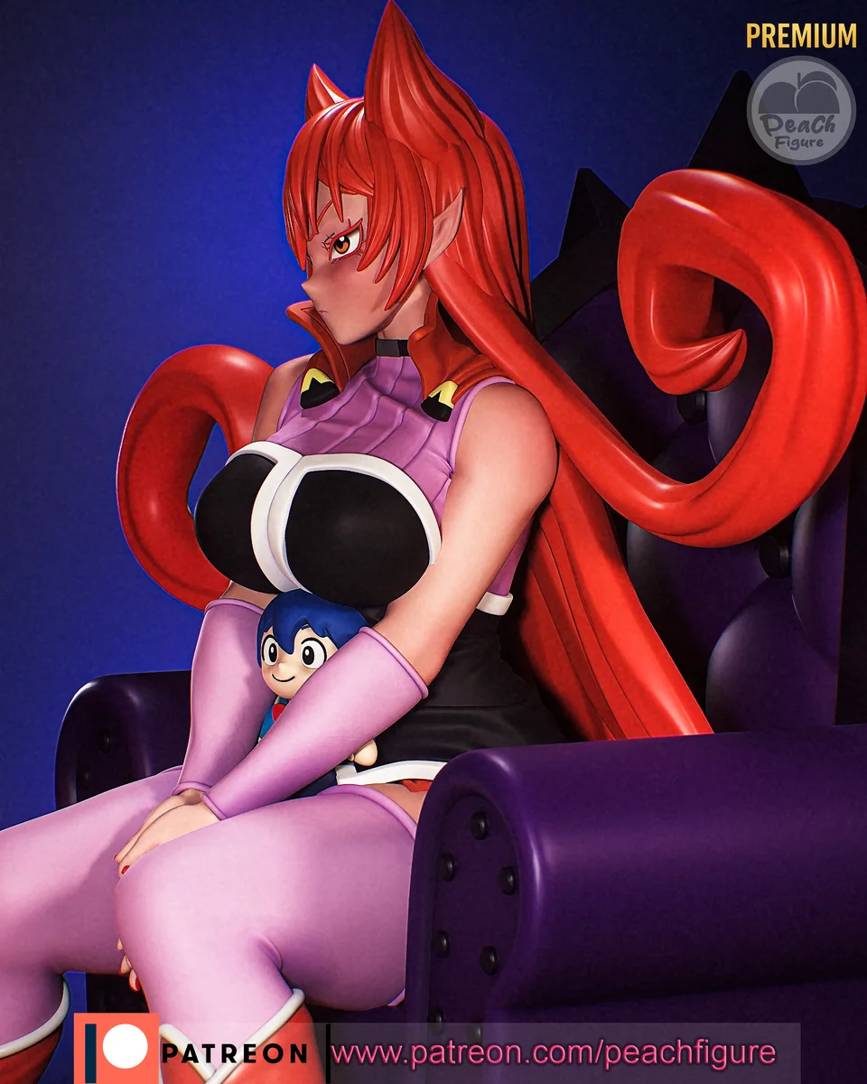 Ameri Azazel | Fan Art | 3D Printed Resin Model Garage Kit | *Un-Painted* | Peach Figure 4