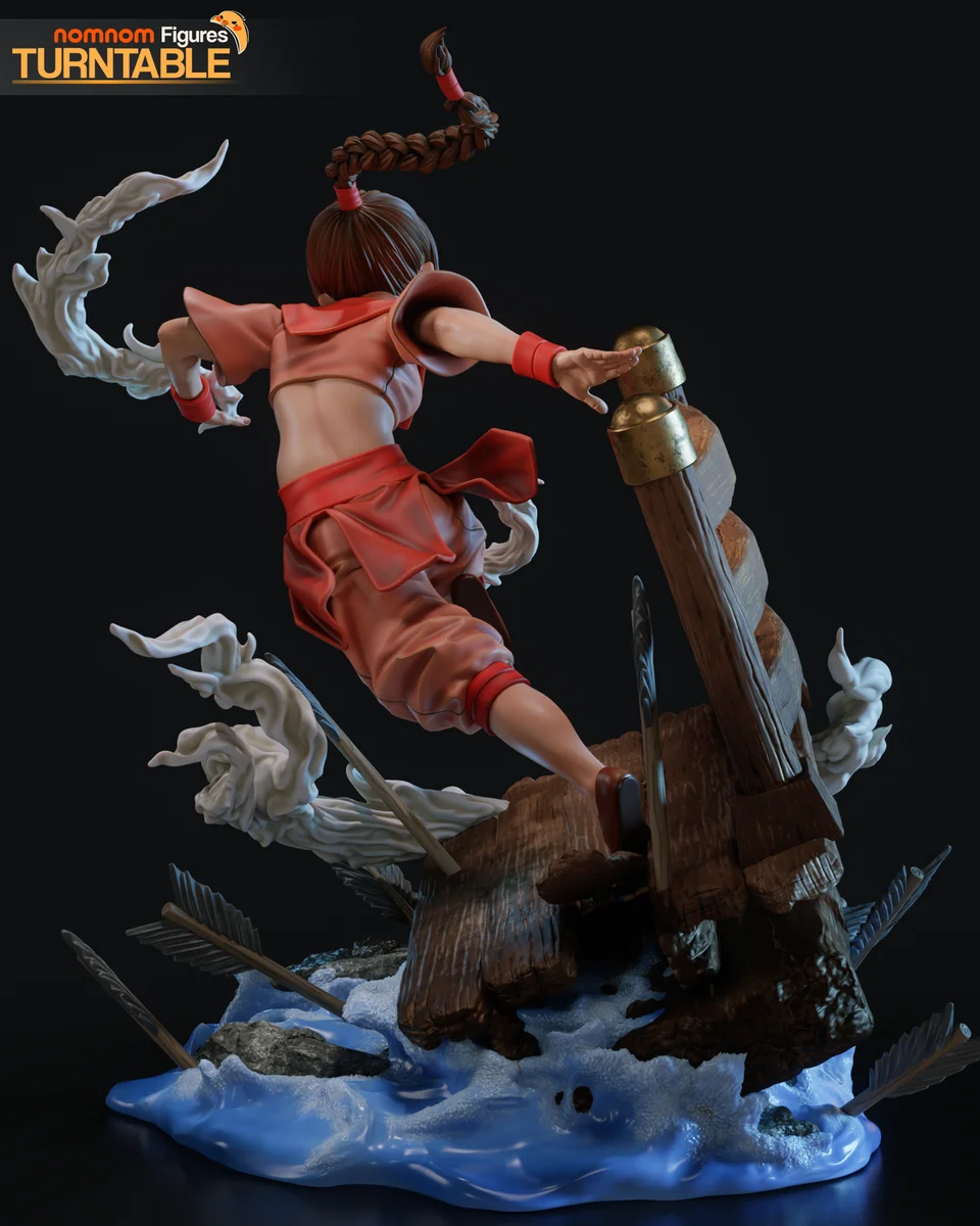 Ty Lee | Fan Art | 3D Printed Resin Model Garage Kit | *Un-Painted* | Nomnom 7