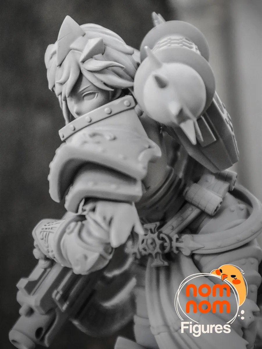 Stronghold Moonlight | Fan Art | 3D Printed Resin Model Garage Kit | *Un-Painted* | Nomnom 8