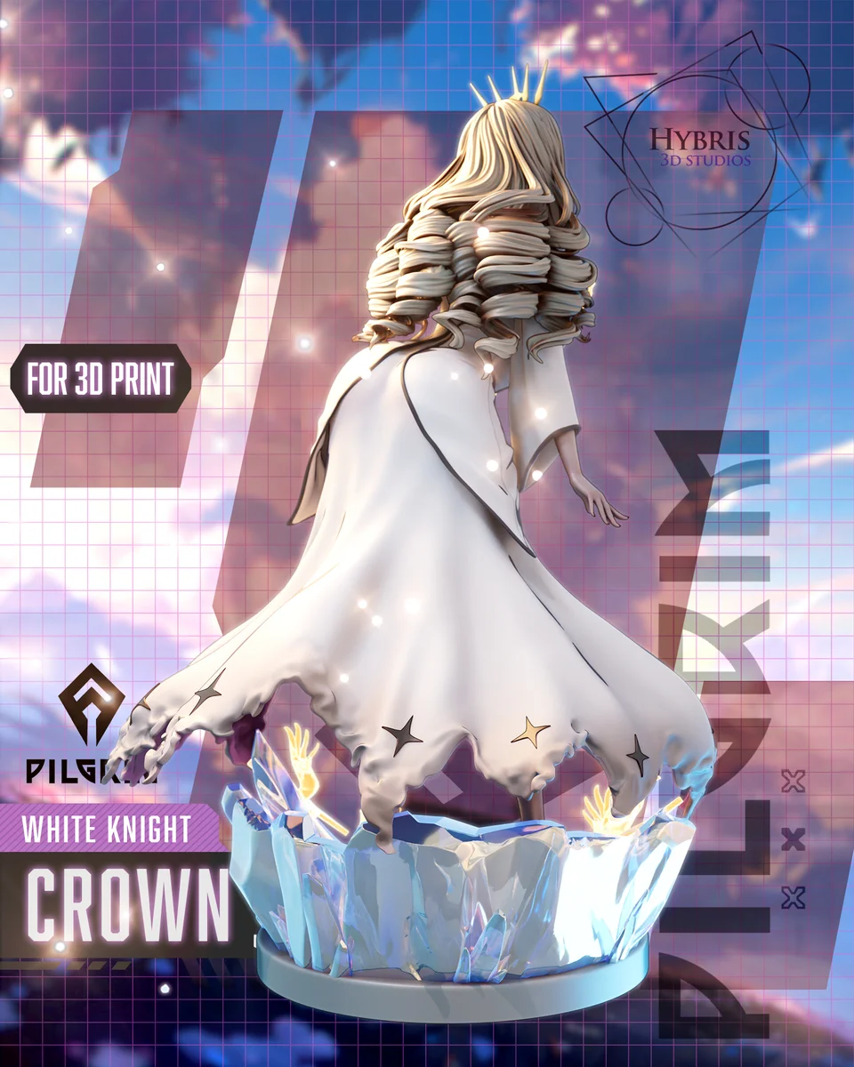 Crown | Fan Art | 3D Printed Resin Model Garage Kit | *Un-Painted* | Hybris Studios 4