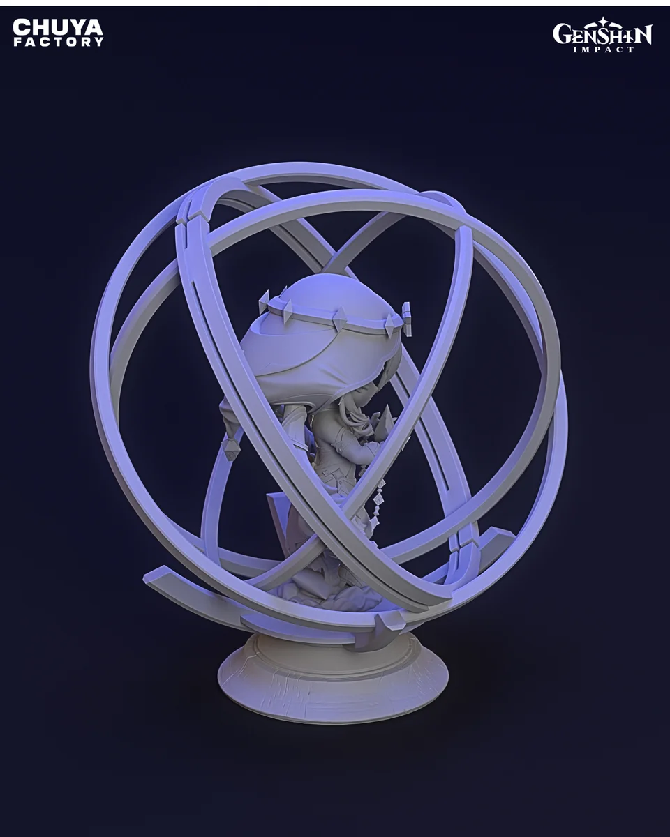 Chibi Layla | Fan Art | 3D Printed Resin Model Garage Kit | *Un-Painted* | Chuya Factory 14