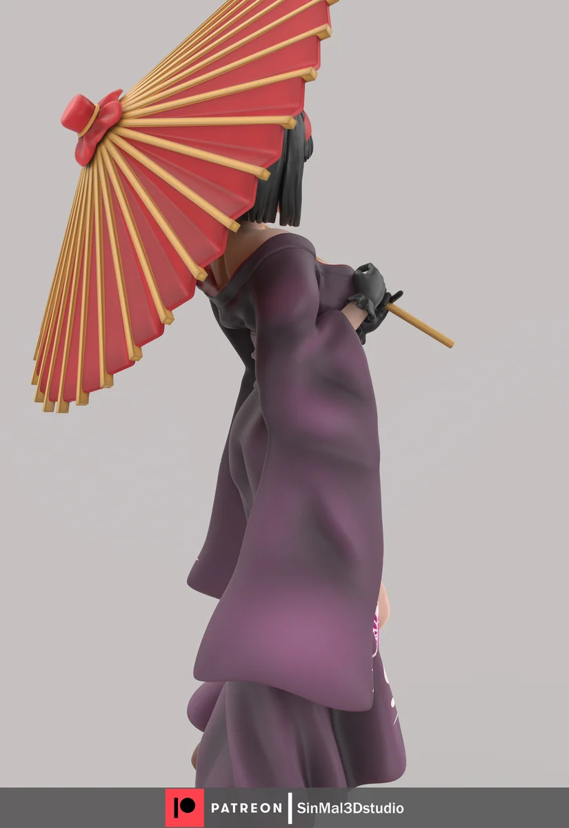 Mio | Fan Art | 3D Printed Resin Model Garage Kit | *Un-Painted* | Sin3Dstudio 5