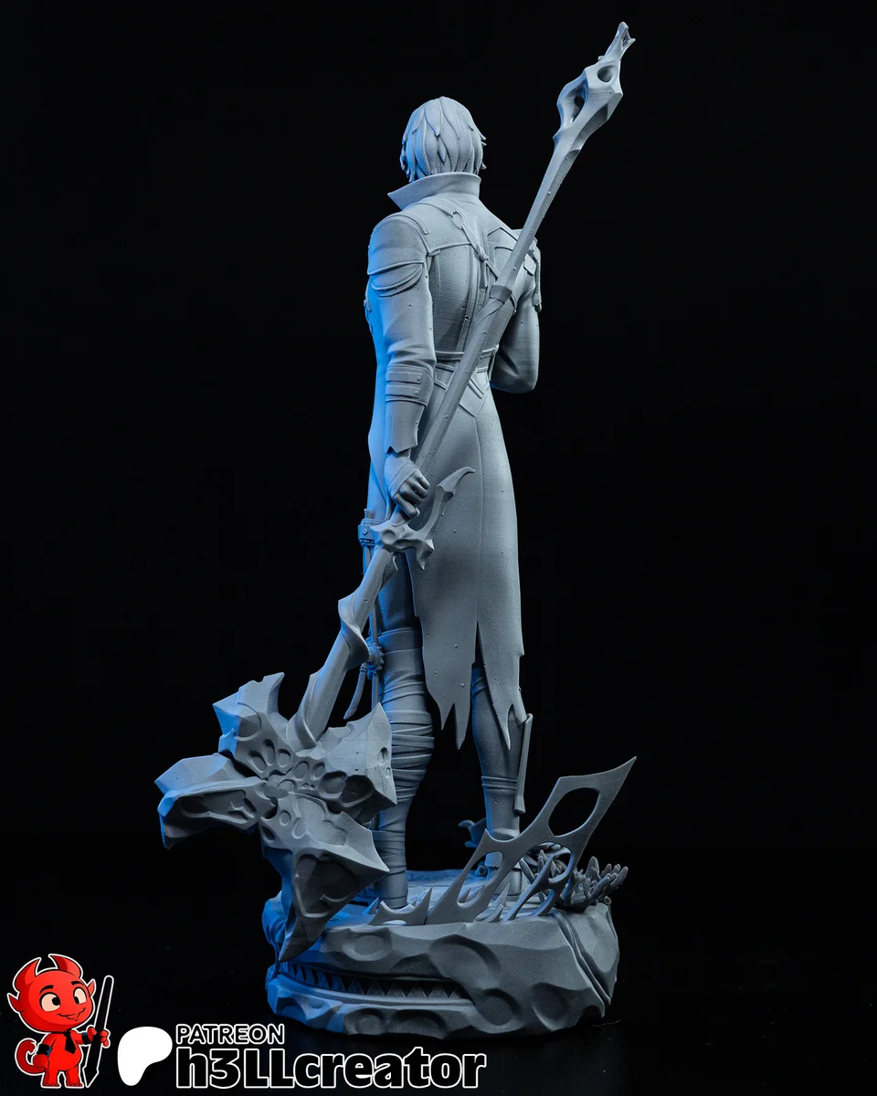 Jayce Talis | Fan Art | 3D Printed Resin Model Garage Kit | *Un-Painted* | H3LL Creator 9