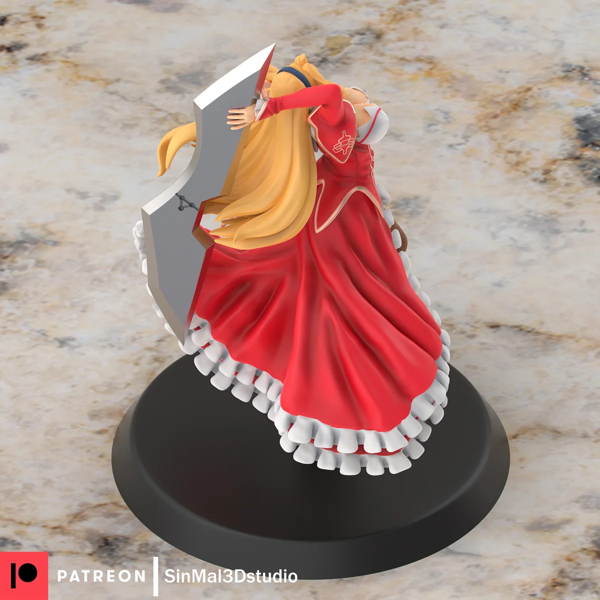Satellizer El Bridget | Fan Art | 3D Printed Resin Model Garage Kit | *Un-Painted* | Sin3Dstudio 6