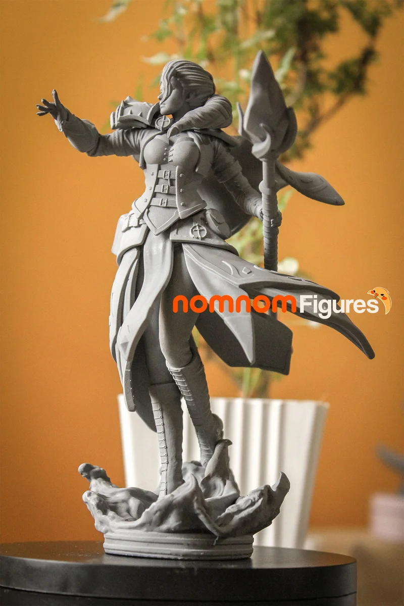 Jaina Proudmoore | Fan Art | 3D Printed Resin Model Garage Kit | *Un-Painted* | Nomnom 6