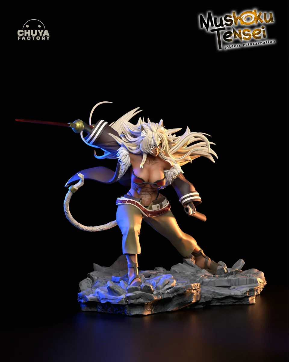 Ghislaine Dedoldia | Fan Art | 3D Printed Resin Model Garage Kit | *Un-Painted* | Chuya Factory 3