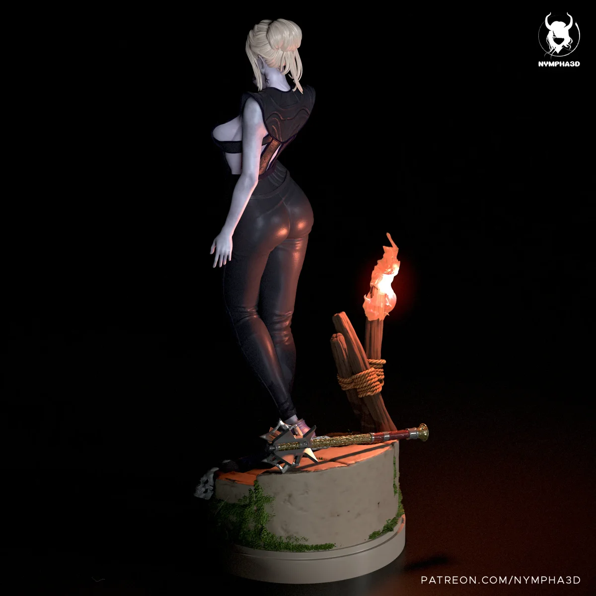 Minthara | Fan Art | 3D Printed Resin Model Garage Kit | *Un-Painted* | Nympha3D 4