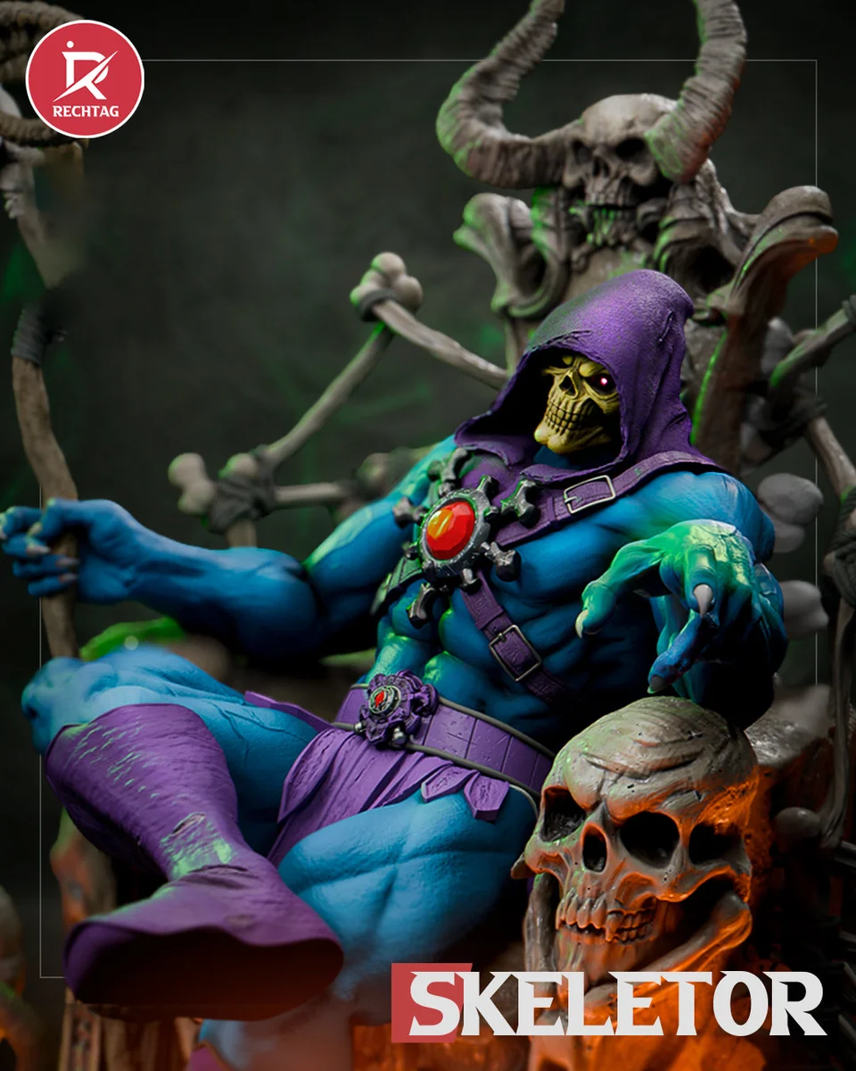 Skeletor | Fan Art | 3D Printed Resin Model Garage Kit | *Un-Painted* | Rechtag 10