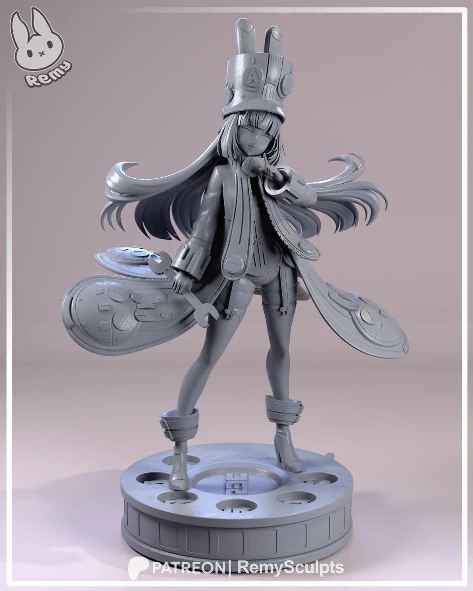 Norma Hollowell | Fan Art | 3D Printed Resin Model Garage Kit | *Un-Painted* | Remy Sculpts 7