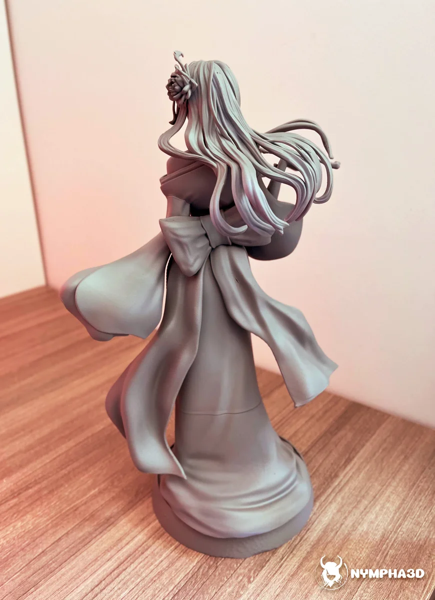 Yotsuyu | Fan Art | 3D Printed Resin Model Garage Kit | *Un-Painted* | Nympha3D 7