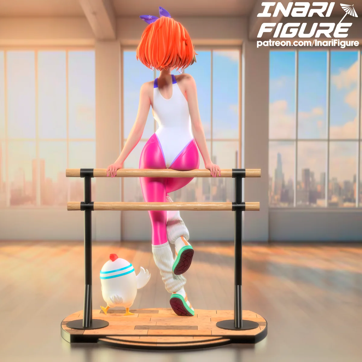 Takanashi Kiara | Fan Art | 3D Printed Resin Model Garage Kit | *Un-Painted* | Inari Figure 5