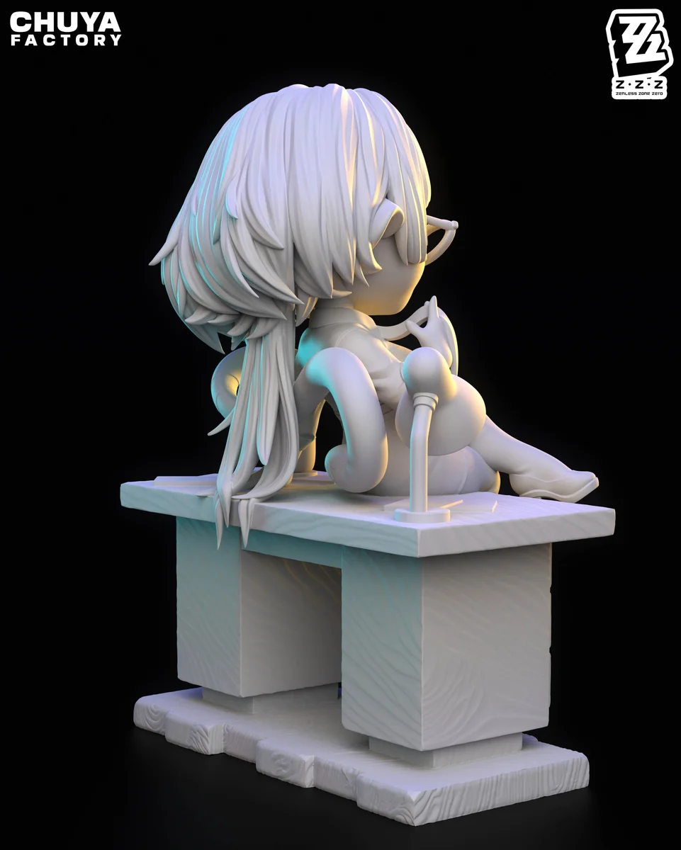 Chibi Jane Doe | Fan Art | 3D Printed Resin Model Garage Kit | *Un-Painted* | Chuya Factory 16