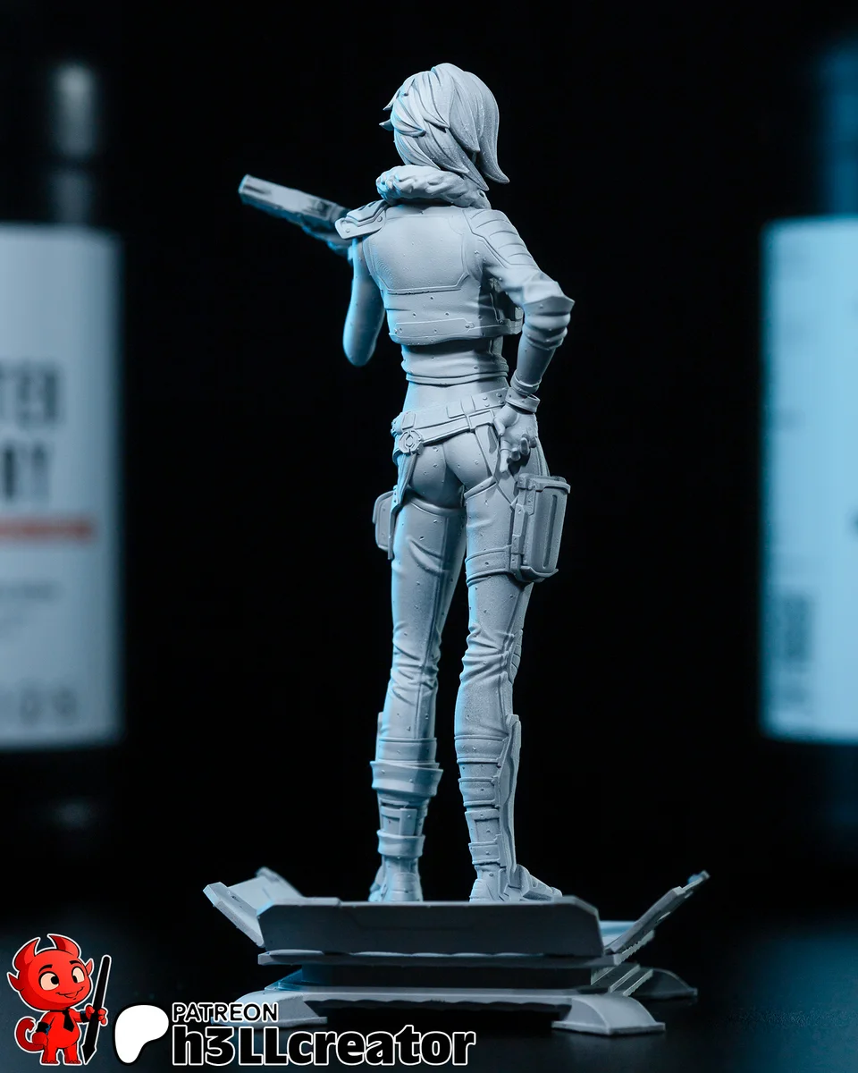 Lilith | Fan Art | 3D Printed Resin Model Garage Kit | *Un-Painted* | H3LL Creator 7