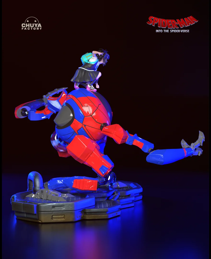 Peni Parker | Fan Art | 3D Printed Resin Model Garage Kit | *Un-Painted* | Chuya Factory 9