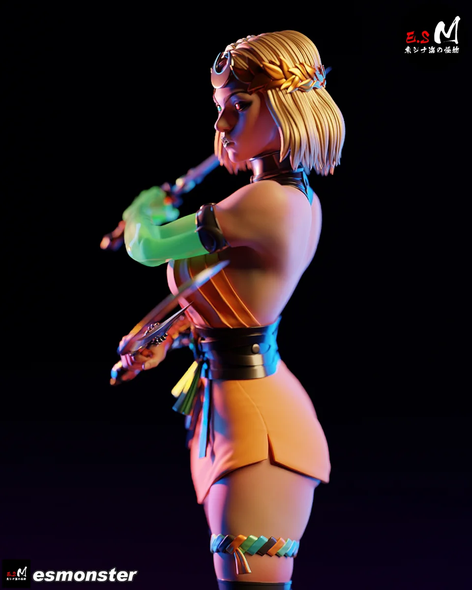 Melinoe | Fan Art | 3D Printed Resin Model Garage Kit | *Un-Painted* | ES Monster 21