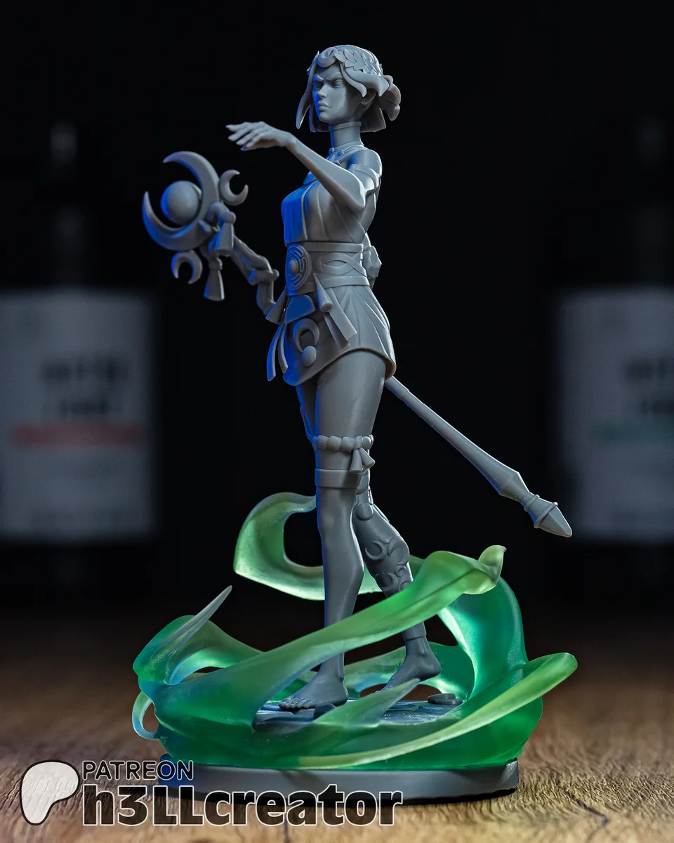 Melinoe | Fan Art | 3D Printed Resin Model Garage Kit | *Un-Painted* | H3LL Creator 7