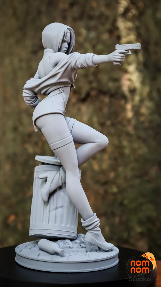 Faye Valentine | Fan Art | 3D Printed Resin Model Garage Kit | *Un-Painted* | Nomnom 6