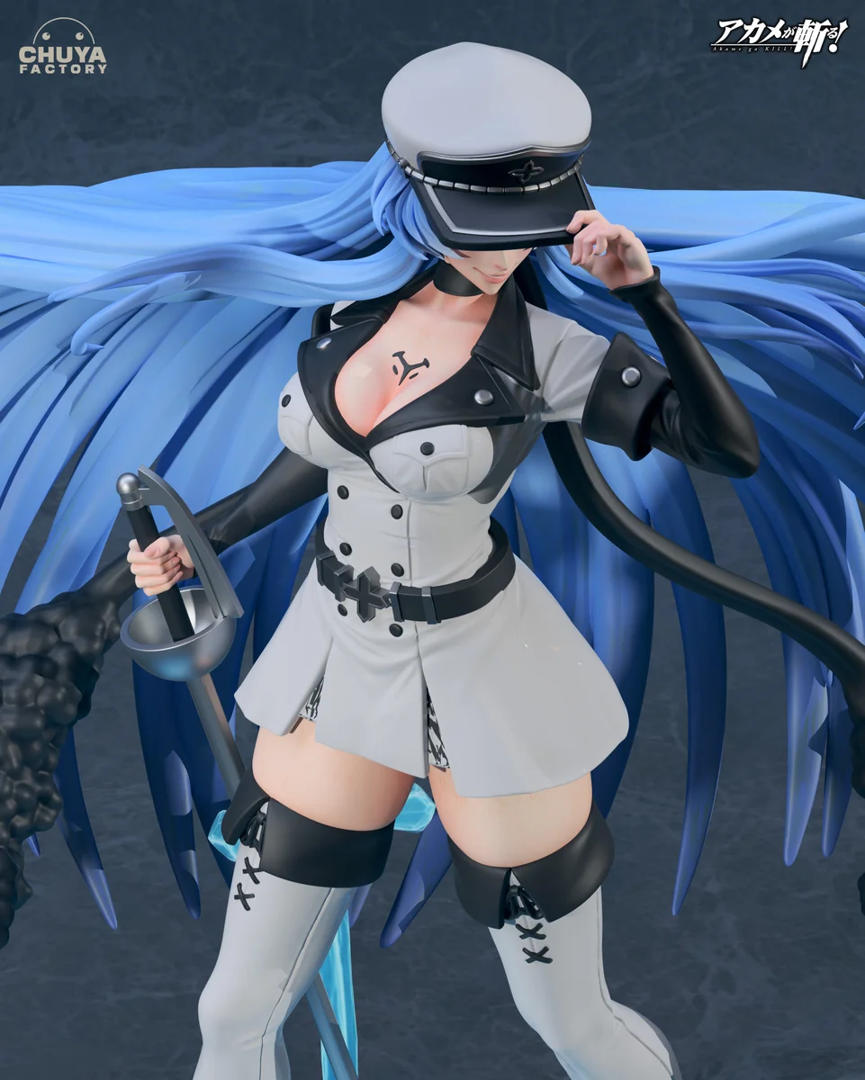 Esdeath | Fan Art | 3D Printed Resin Model Garage Kit | *Un-Painted* | Chuya Factory 6